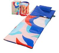 Skandika Sac de Couchage Sovro | Sac de Couchage rectangulaire pour Adultes, 3 Saisons, utilisable comme Sac de Couchage Double, Sacs de Couchage de Camping avec Oreiller