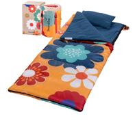 Skandika Sac de Couchage Sovro | Sac de Couchage rectangulaire pour Adultes, 3 Saisons, utilisable comme Sac de Couchage Double, Sacs de Couchage de Camping avec Oreiller