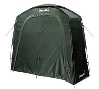 Skandika Storage Tent S/L | Tente pour équipement, Garage à vélo, Hauteur 1,7m, étanche, adapté à l'hiver, avec Sol, Tente de Stockage, abri, Tente | Extérieur, Jardin, Camping (Taille S)