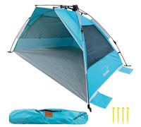 Skandika Tente de Plage Skal | Quick-Start Tente Abri de Plage, Protection UV 80+, fenêtre panoramique en Maille 360°, Protection Contre Le Vent, Protection Solaire, Protection visuelle, Quick-Up