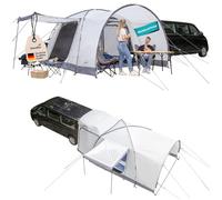 Skandika Tente dôme Pitea 4 Flex Protect Set avec SAS pour Van Plus | Tente de Camping pour 4 Personnes, avec SAS pour Van, Sol Cousu, étanche, Anti-UV UPF 50+ | Auvent, Camping, Outdoor