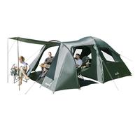 Skandika Tente dôme Västervik 5 | Tente de Camping pour 5 Personnes, avancée, Sol Cousu, Hauteur 195 cm, Colonne d'eau 3000 mm, 3 entrées, moustiquaire | Tente familiale Nouveau MODÈLE 2024