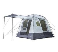 Skandika Tente polyvalente 250 x 250 cm | Tente de camping pour 3 personnes, moustiquaire, étagère , fenêtre panoramique, auvent | Tente familiale, tente dôme pour cuisine, pavillon pour jardin