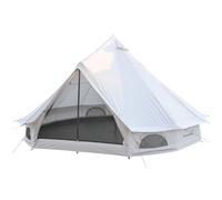 Skandika Tipi Kuopio 400 Protect pour 8 personnes | Tente de camping, matériau Oxford recyclé, hauteur debout 250 cm, colonne d'eau de 3000 mm, moustiquaire, sol de tente cousu | Tente familiale