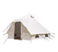 Skandika Tipii 400/500 Tente tipi 8/10 Personnes | Tente étanche en Coton, Colonne d'eau 4000 mm, moustiquaire | Yourte, Tente de Glamping, de Festival