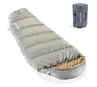 Skandika Vegas Junior | Sac de Couchage Enfant Momie, Doublure intérieure Douce, Hydrofuge, 3 Saisons, jusqu'à -12 °C, 170 x 70 cm, Duvet Enfant, Camping, randonnée, Trekking