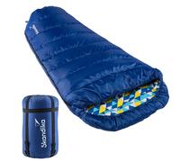 Sac de couchage Vegas Flanell - momie XXL 220x110 cm - Trekking - zip à droite Multicolore