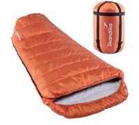Skandika Vegas sac couchage XXL gauche - Orange