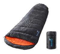 Skandika Vegas sac momie XXL zip à droite - noir