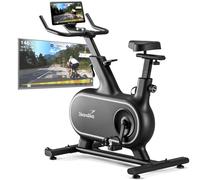 Skandika Vélo d'appartement connecté Cykling P12-H | 32 niveaux, système de freinage magnétique, Kinomap | Indoor Bike, vélo de fitness, vélo d'intérieur