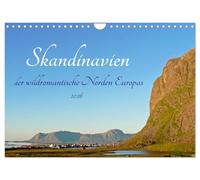 Skandinavien, der wildromantische Norden Europas (Wandkalender 2026 DIN A4 quer), CALVENDO Monatskalender: Erleben Sie die Schönheit Skandinaviens