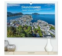 Skandinavien - Fjorde, Schären und Meer... (hochwertiger Premium Wandkalender 2026 DIN A2 quer), Kunstdruck in Hochglanz: Eine Bilderreise durch den malerischen Norden Europas