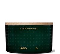 Skandinavisk Skog Bougie parfumée Forêt avec 3 mèches Notes de parfum : aiguilles de pin et pommes de sapin, sève de bouleau et muguet 475 ml