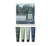 Skandinavisk Wood & Water Coffret cadeau 4 mini crèmes pour les mains SKOG Forêt FJORD ØY Île et HAV Mer Formule végétalienne 30 ml x 4