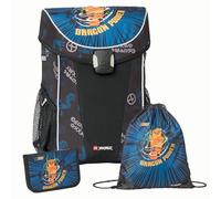 SKANDO BAGS Ensemble de cartable NINJAGO Easy Light - Design adapté aux enfants avec sac à dos spacieux, compartiment pour boîte à déjeuner et éléments réfléchissants, Lego Ninjago, Arin, Rucksack