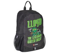 SKANDO BAGS LEGO - Sac à dos pour garçon - NINJAGO Lloyd - Poches latérales pratiques en maille - Bretelles réglables - Avec réflecteurs pour la visibilité - Parfait pour l'école et les excursions