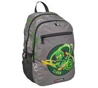 SKANDO BAGS Sac à dos extensible LEGO® Ninjago®, sac à dos spacieux avec grandes poches zippées, poche avant et poches latérales en filet. Éléments réfléchissants., Elemental Master Of Energy