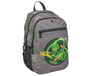 SKANDO BAGS Sac à dos extensible LEGO Ninjago, sac à dos spacieux avec grandes poches zippées, poche avant et poches latérales en filet. Éléments réfléchissants., Elemental Master Of Energy