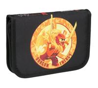 SKANDO BAGS Trousse Lego® Ninjago Dragon Energy : contient des crayons, des crayons de couleur, une gomme, un taille-crayon, une règle, etc. Avec emploi du temps, porte-nom et matériau durable sans