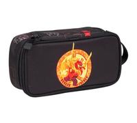 SKANDO BAGS Trousse LEGO® NINJAGO® Dragon Energy : trousse spacieuse avec porte-nom, poignée latérale et matériau résistant sans PVC, peut également être utilisé comme trousse de toilette.