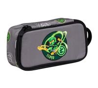 SKANDO BAGS Trousse Lego® Ninjago Elemental Master of Energy : trousse spacieuse avec étiquette nominative, poignée latérale et matériau résistant sans PVC, peut également être utilisée comme trousse