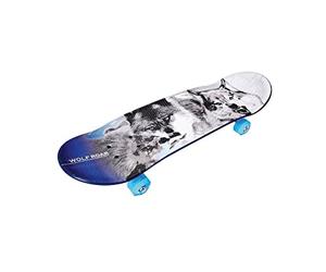 Skate 28'' Composite - Design Effet Metal - Truck PP Composite - Roues PVC 50 x 36 mm -roulements 608 ZZ