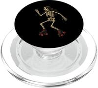 Skate à Rouleaux Squelette à Rouleaux Halloween PopSockets PopGrip pour MagSafe
