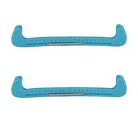 Skate Blade Guards Protecteurs 2 Pack Pack Adjustable Universal Ice Skate Blade Covers for Ice Hockey Arpics Plastic Deep Green Lake Blue Rose 12.2x2.4x0.7 Pouces (Lac Bleu)