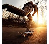 Skate Board， Skateboard Complet, 8 Couches d'érable Canadien, Planche à Double Coup de Pied, Skateboards for débutants, Adultes, Enfants, Adolescents(17)