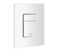 Skate Cosmopolitan Plaque de commande WC, Blanc alpin (38732SH0)