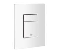 Skate Cosmopolitan Plaque de commande WC, Blanc alpin (38732SH0)