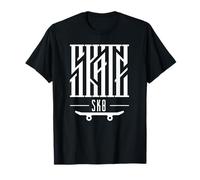 Skate de Style Urbain SK8 Street Skateboard T-Shirt