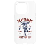 Skate For Life 1993 Skateboard pour homme garçon Coque pour iPhone 15 Pro