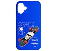Skate motivation - skater attitude sport skateboard art Coque pour iPhone 16 Plus