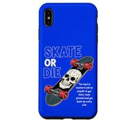 Skate motivation - skater attitude sport skateboard art Coque pour iPhone XS Max