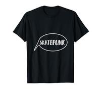 Skate Punk Bulle de Parole pour Les Fans de mélodies Rapides et de Patinage T-Shirt