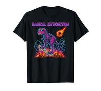 Skate Rétro Dinosaur Lover Radical Extinction T-Shirt