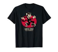 Skate Santa Cruz - Chat patin à roulettes en costume T-Shirt