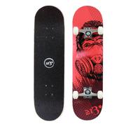 Skateboard 213 Gorilla Noir Et Rouge