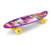 Skateboard 22 pouces - OHP - Portable petit poisson planche - Violet - Roue Flash - Enfant