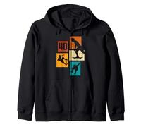 Skateboard 40ème Anniversaire Skateboard Skater 40 Ans Sweat à Capuche