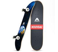 Skateboard Apollo complet - Earth - planche 7 couches bois 31""x8"", roulements ABEC 7