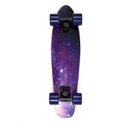 Skateboard Apollo Wooden Fancyboard 22"" Nebula - mini cruiser en bois stable et design pour enfants et adultes