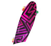 Skateboard Con Ruote Led - Teschio