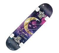 Skateboard Complet 31 x 8 Pouces, Double Kick Trick Board, Skateboards for débutants, Adultes, Enfants, Adolescents