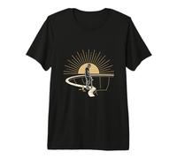 Skateboard Dawn Skatepark Vintage Skater T-Shirt Haut de Gamme