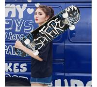 Skateboard Deck complet -Planche À roulettes 84*58*43cm -Lettre SPITFIRE Motif