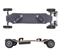 Skateboard électrique avec télécommande,ascension à 30°,longboard électrique tout-terrain,double moteur 1650W,autonomie 40km/h, batterie 10000mAh,verre jusqu'à 120kg,professionnel pour adultes