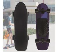 Skateboard électrique avec télécommande, moteur sans balais de 3000 W, vitesse maximale de 32 km/h, portée de 45 km, longboard pour adultes avec lumière ambiante