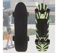 Skateboard électrique avec télécommande, moteur sans balais de 3000 W, vitesse maximale de 32 km/h, portée de 45 km, longboard pour adultes avec lumière ambiante